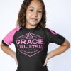 Pink Short-Sleeve Rashguard (Kids) Photo 1