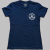 Women's Gracie Jiu-Jitsu Green Cove Springs CTC Tee (Navy) Photo 1